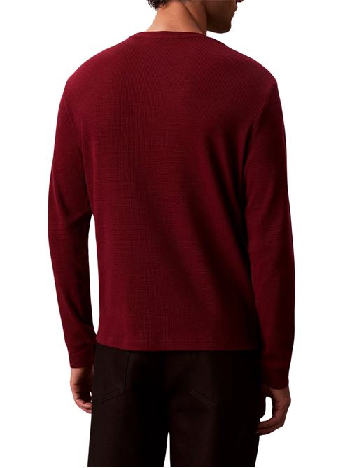 Maglia vino in cotone Calvin Klein Jeans | LV040EM217WCV